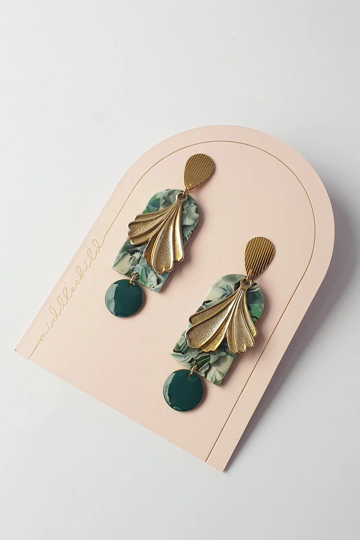 Middle Child - Peony Earrings