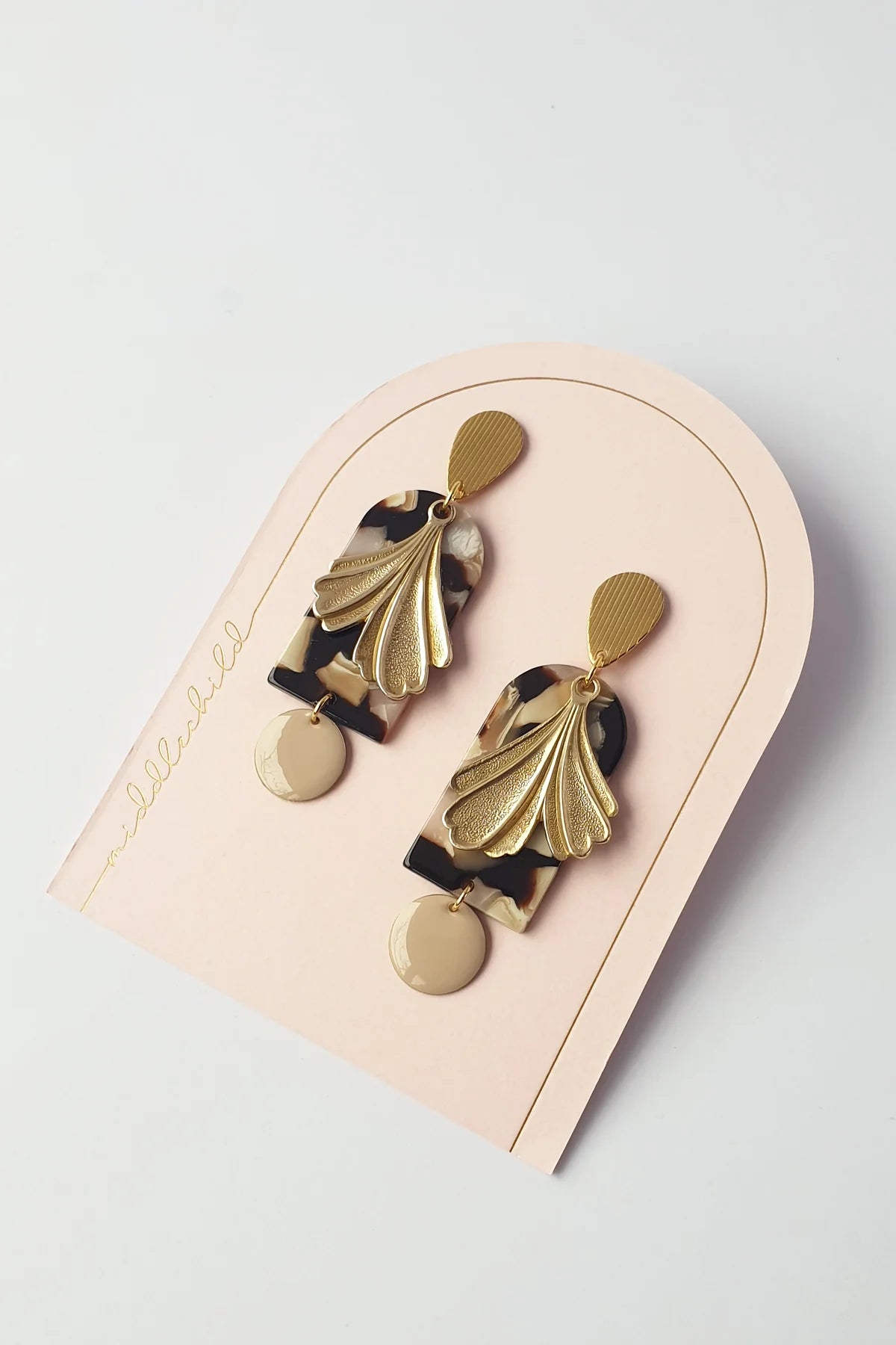 Middle Child - Peony Earrings