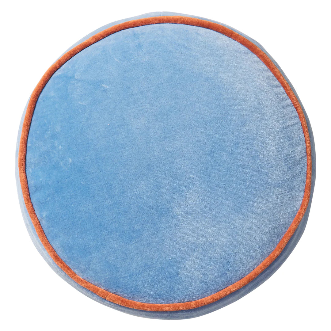 Sage x Clare - Castilo Round Velvet Cushion