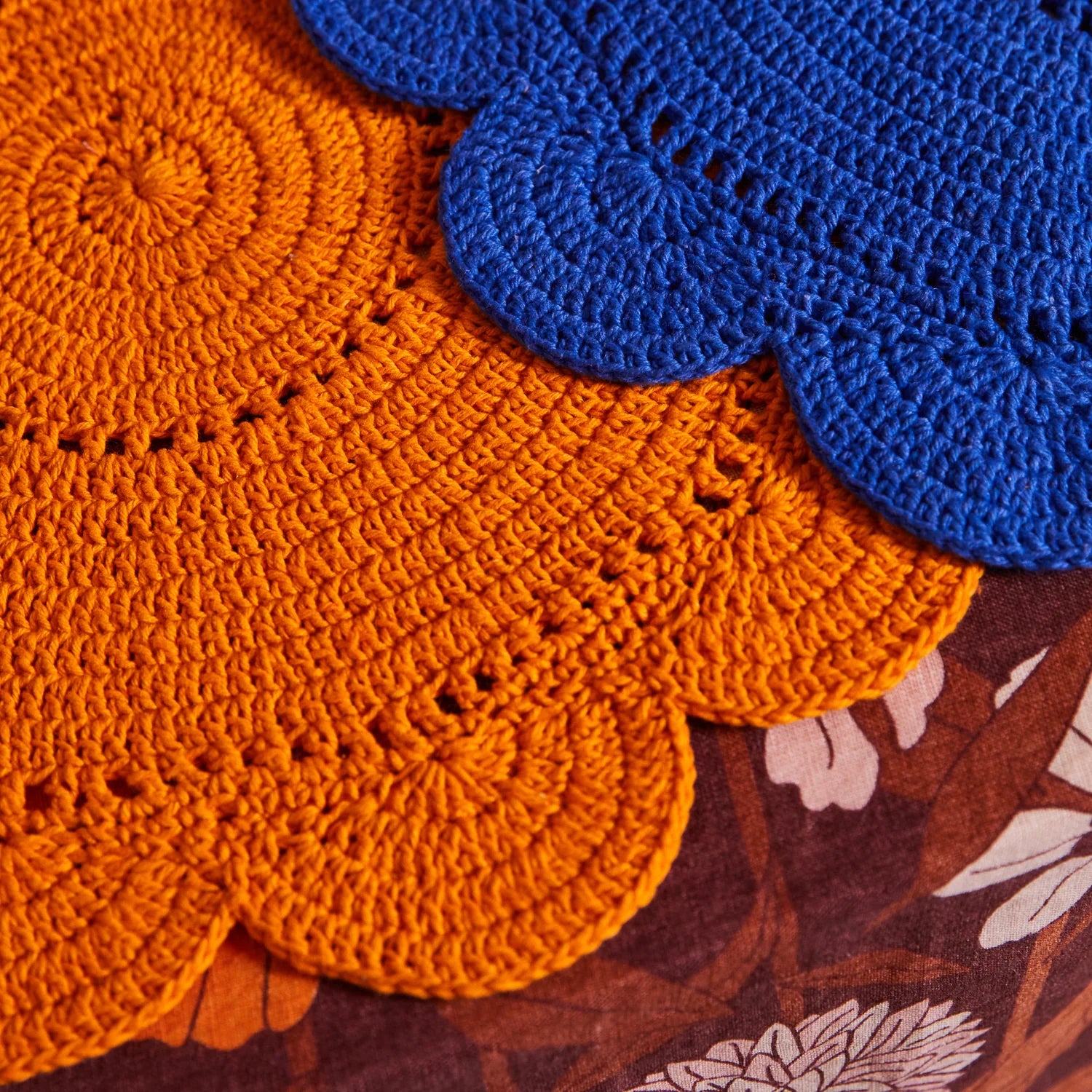 Sage x Clare - Chumo Crochet Placemat Set - Lapis - The Ivy Room Adelaide