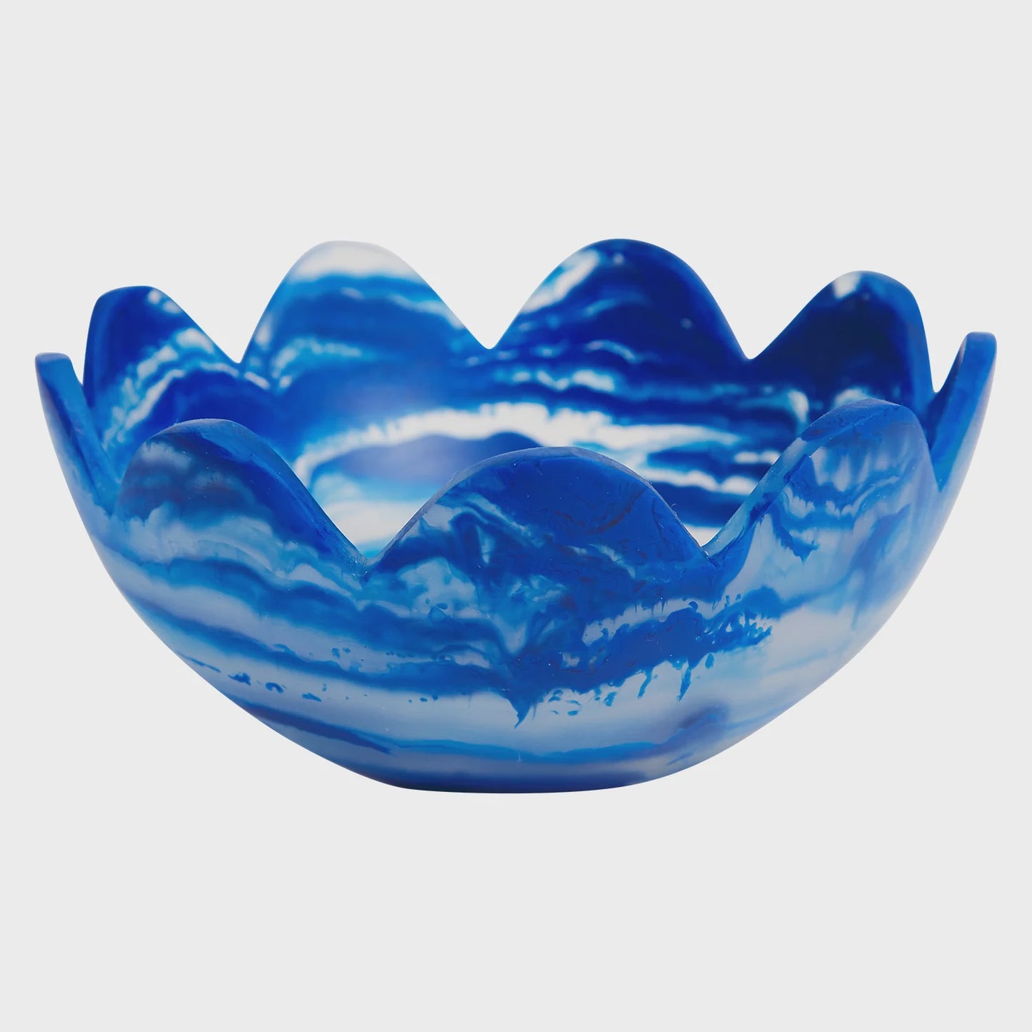 Sage x Clare - Resin Petal Bowl Lapis