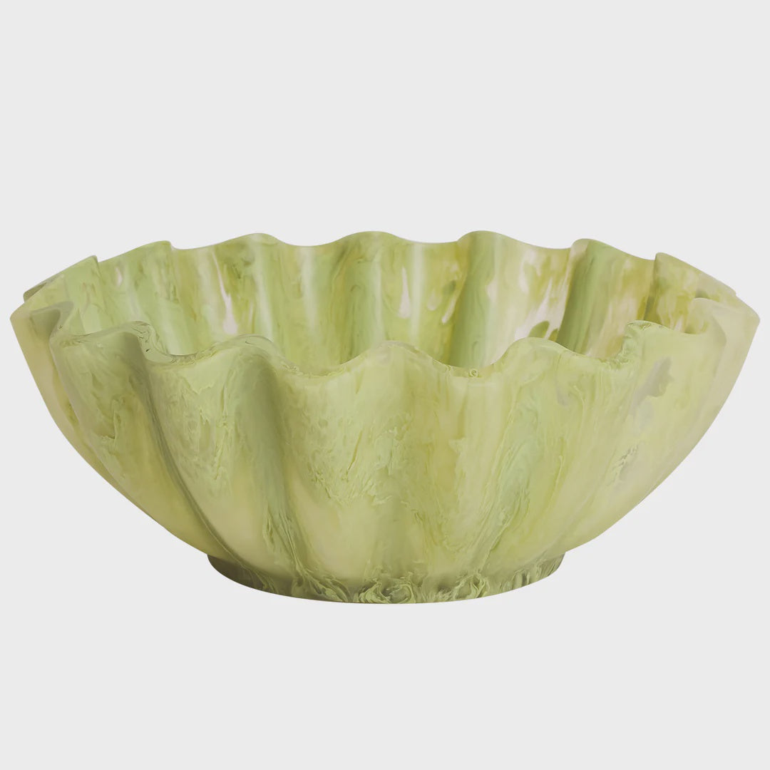 Sage x Clare - Resin Venus Bowl Pistachio