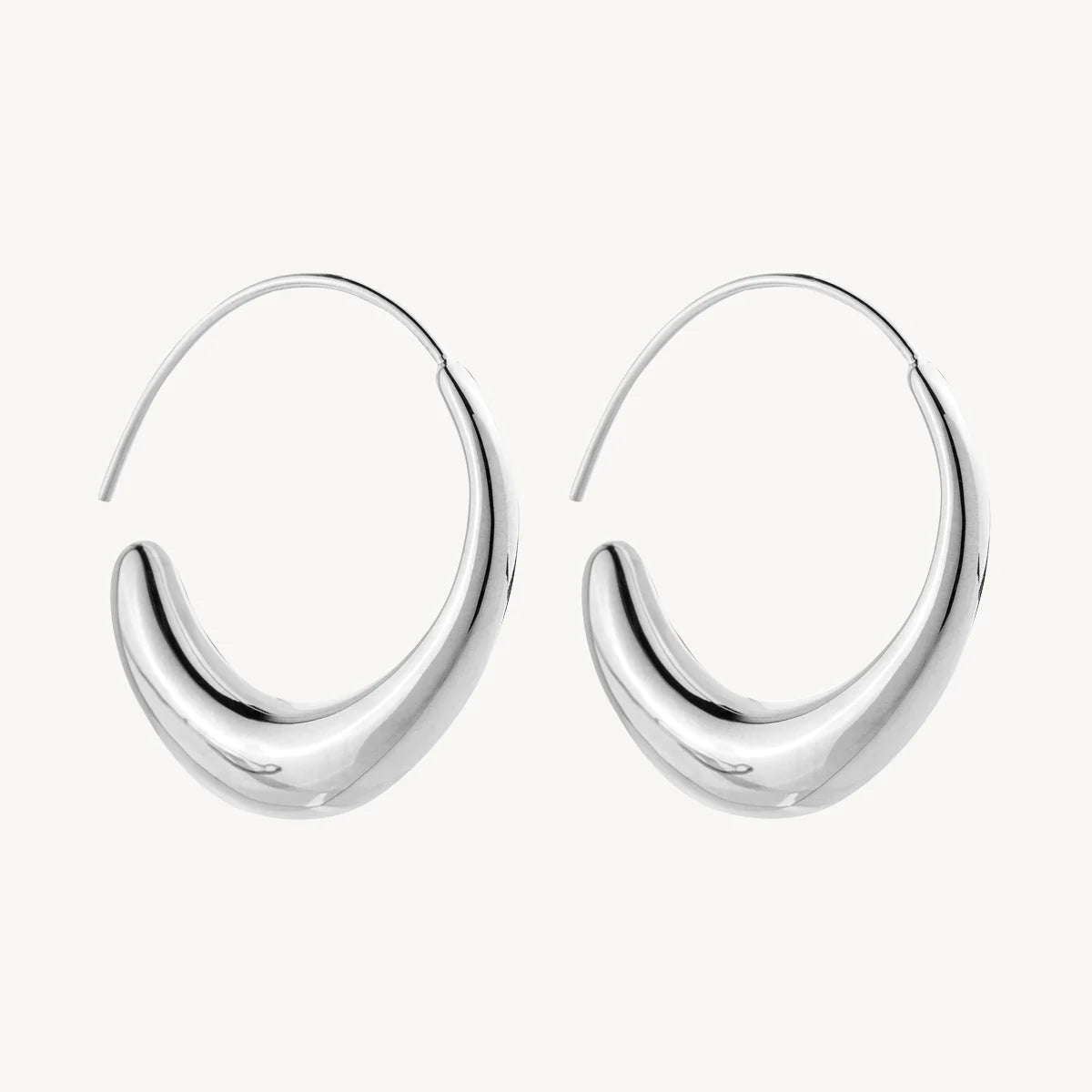 Najo - Flow Earring Silver - The Ivy Room Adelaide