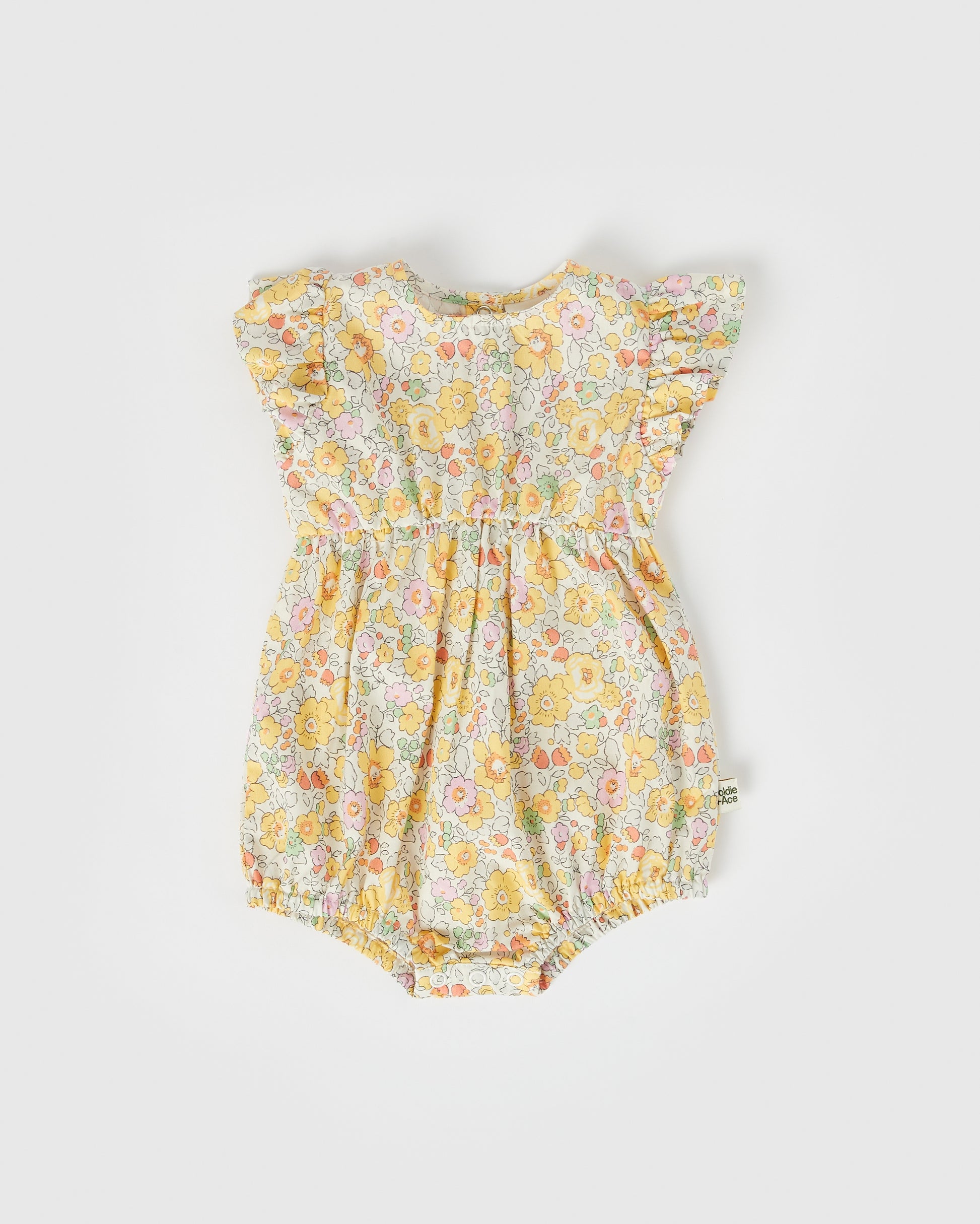 Goldie + Ace - Betsy Yellow Lani Romper - The Ivy Room Adelaide