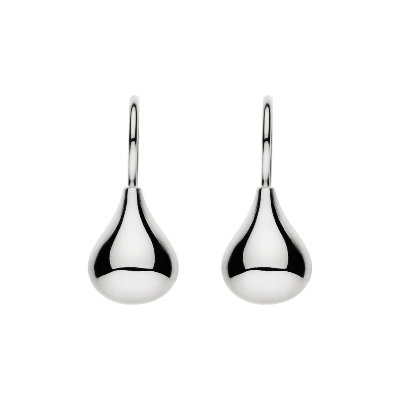 Najo - 18mm Teardrop Earring Silver - The Ivy Room Adelaide